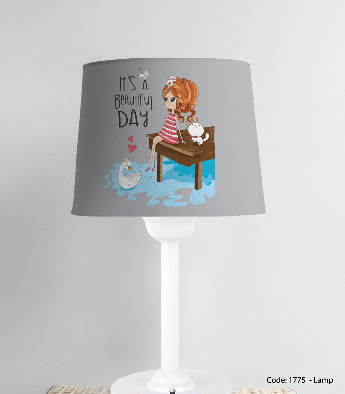 آباژور رومیزی دخترانه مدل BEAUTIFUL