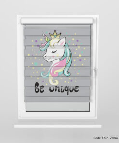 پرده زبرا مناسب سیسمونی مدل BE UNIQUE