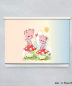 پرده شیدرول اتاق کودک مدل TEDDY