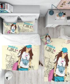 روتختی و ملحفه اتاق نوجوان مدل FASHION STYLE