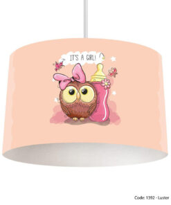 لوستر گلبهی دخترانه مدل ITS A GIRL