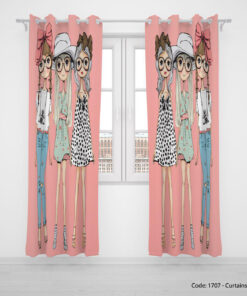 پرده پانچی نوجوان مدل 3GIRLS