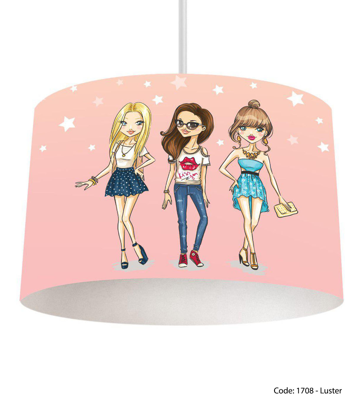 لوستر سقفی رومیزی دخترانه نوجوان مدل STYLE