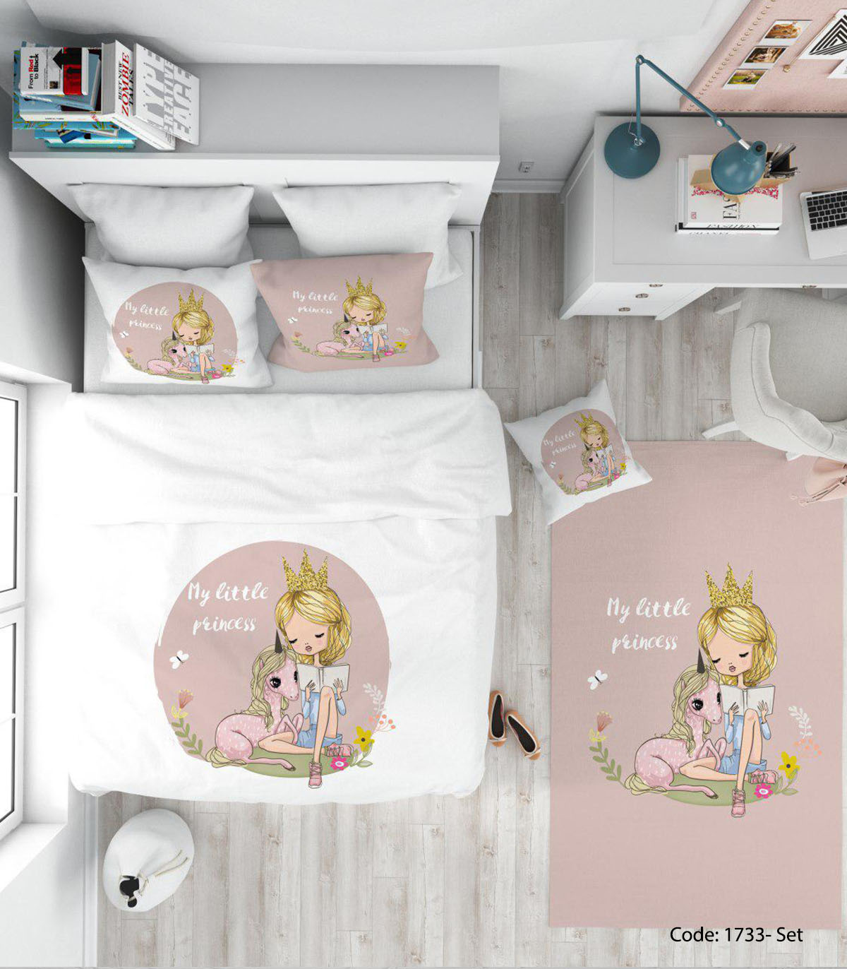 روتختی دخترانه مدل BOOK