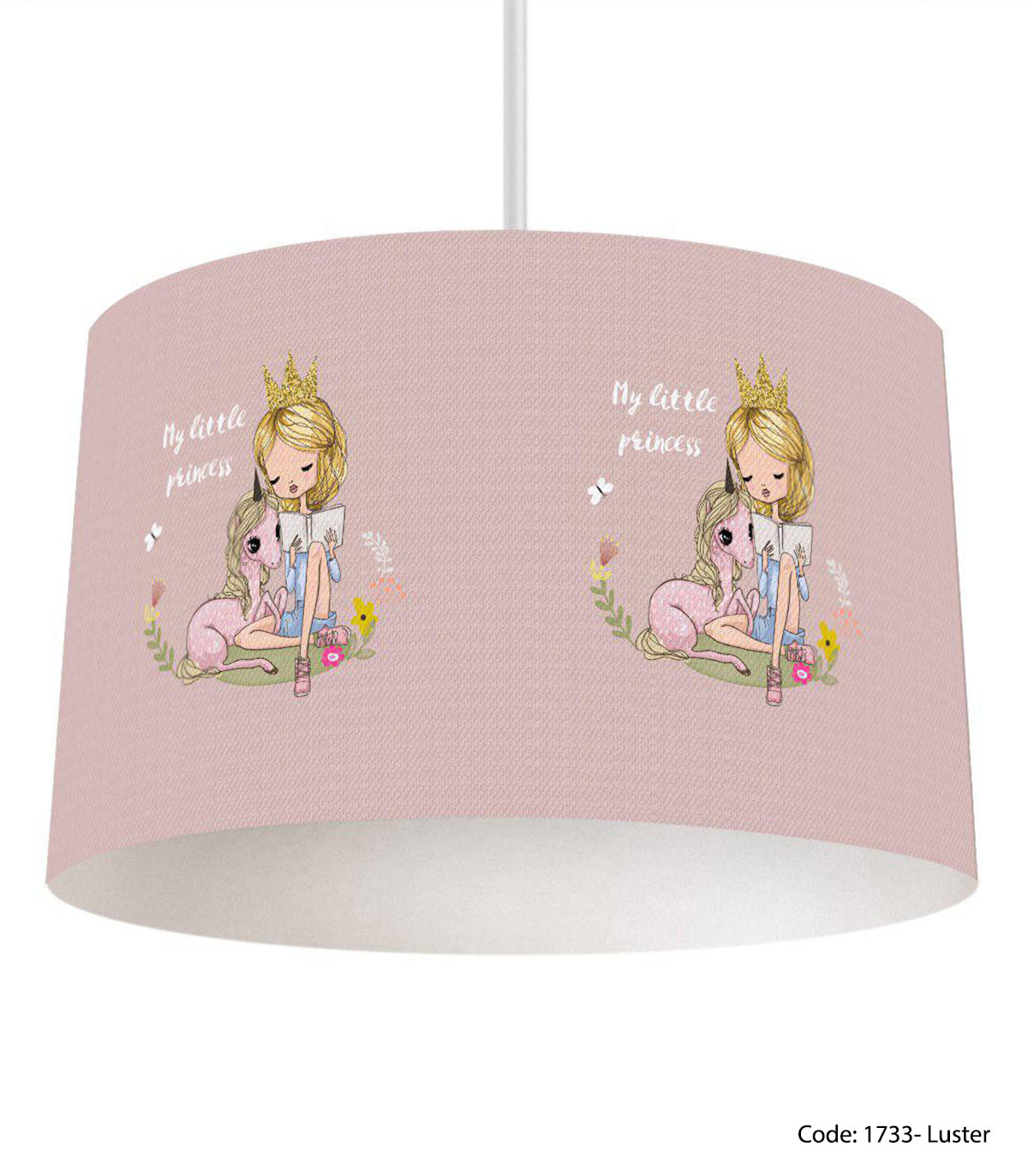 لوستر سقفی دخترانه مدل BOOK