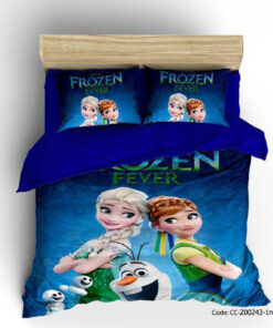 سرویس روتختی و ملحفه دخترانه مدل FROZEN