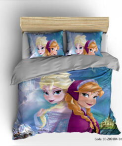 سرویس روتختی و ملحفه دخترانه مدل فروزن 2