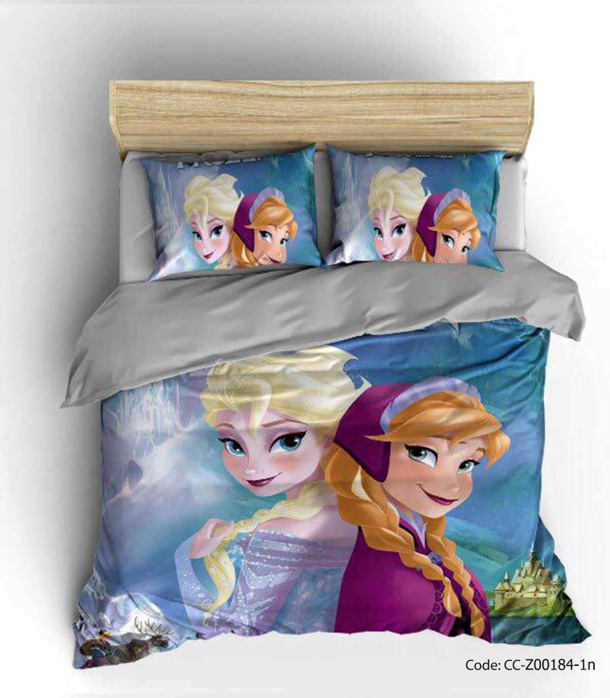 سرویس روتختی و ملحفه دخترانه مدل فروزن 2