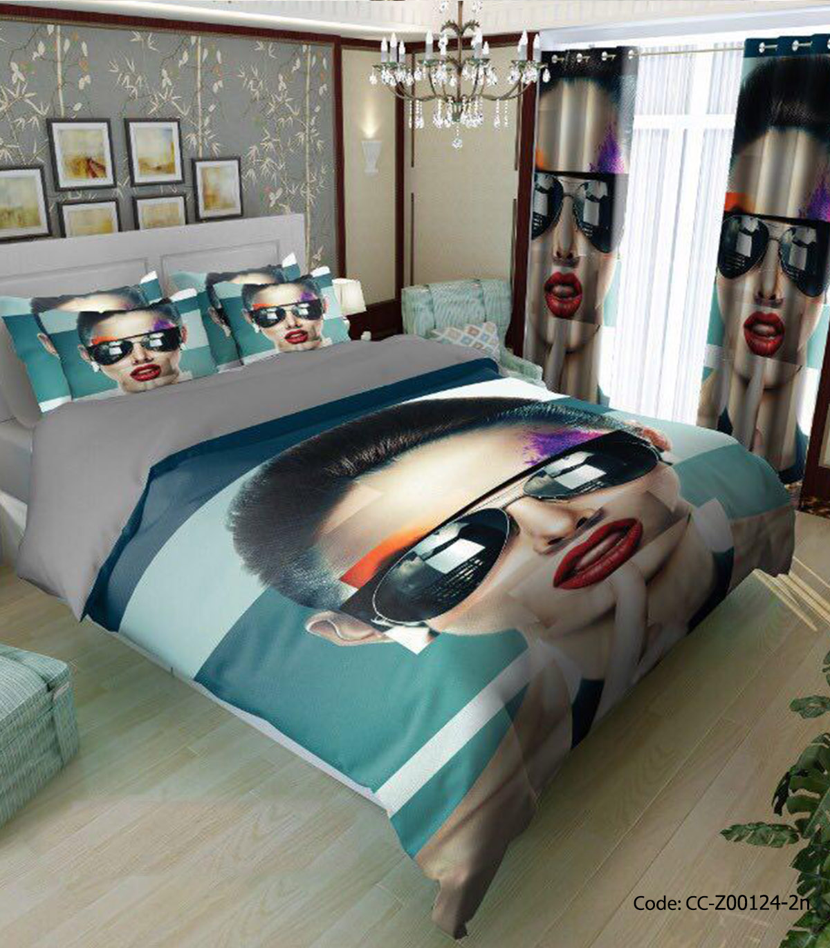 ست روتختی دخترانه نوجوان مدل عینک