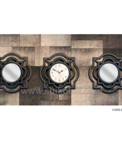 ساعت دیواری و آینه طرح ویرا