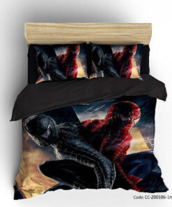 روتختی و ملحفه کشدار مدل اسپایدرمن