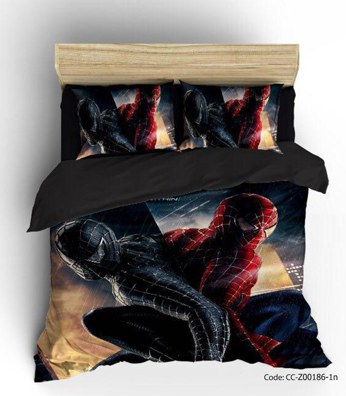روتختی و ملحفه کشدار مدل اسپایدرمن