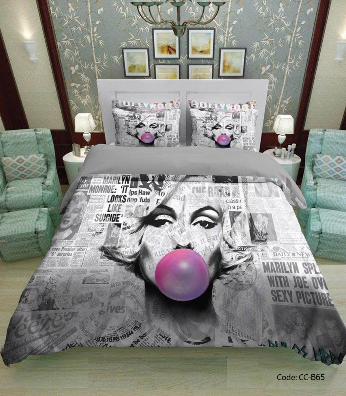 سرویس روتختی اتاق نوجوان مدل آدامس