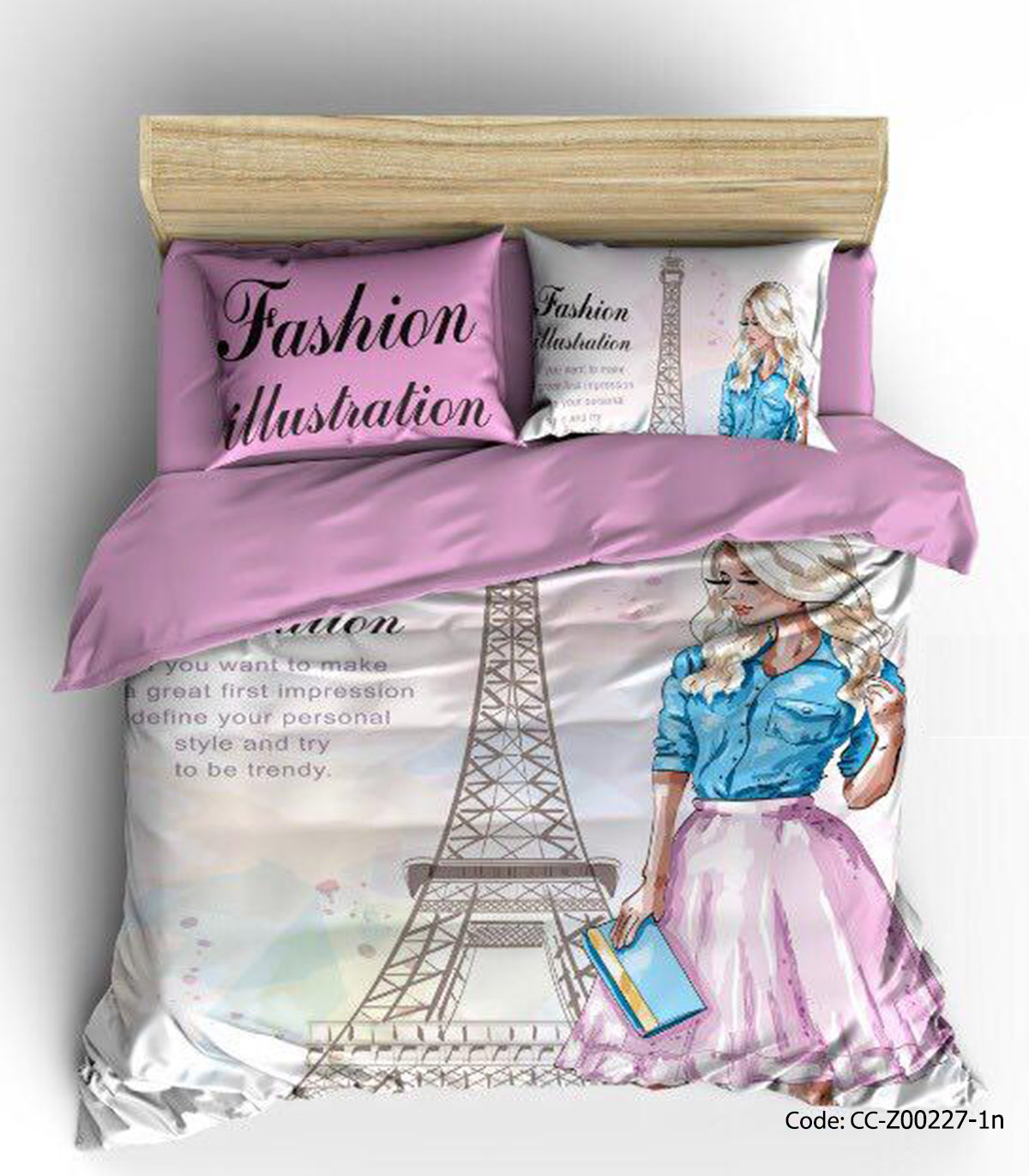 روتختی و ملحفه مدل EIFFEL