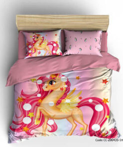 سرویس روتختی اتاق کودک مدل تک شاخ 2