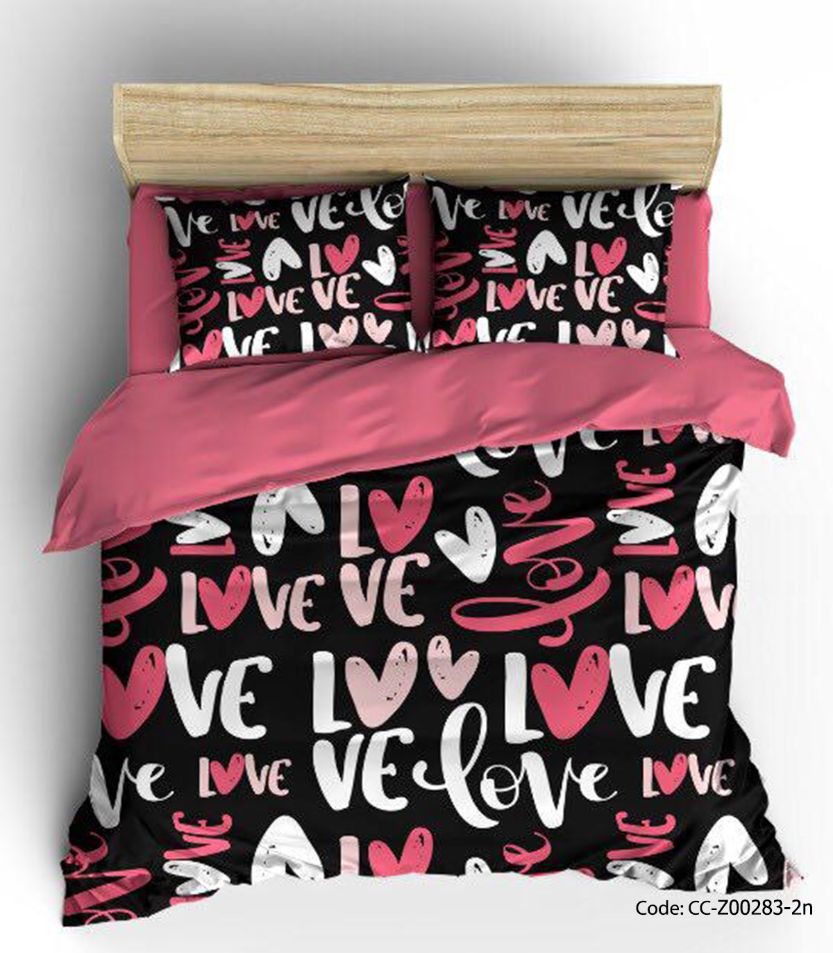 روتختی و ملحفه اتاق نوجوان مدل LOVE