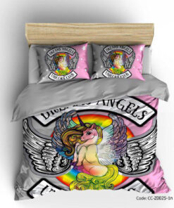 روتختی و ملحفه دخترانه مدل UNICORN