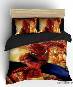 ست روتختی پسرانه مدل مرد عنکبوتی