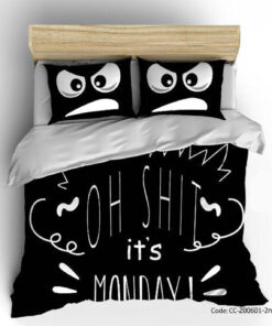 ست روتختی اتاق نوجوان مدل OH SHIT