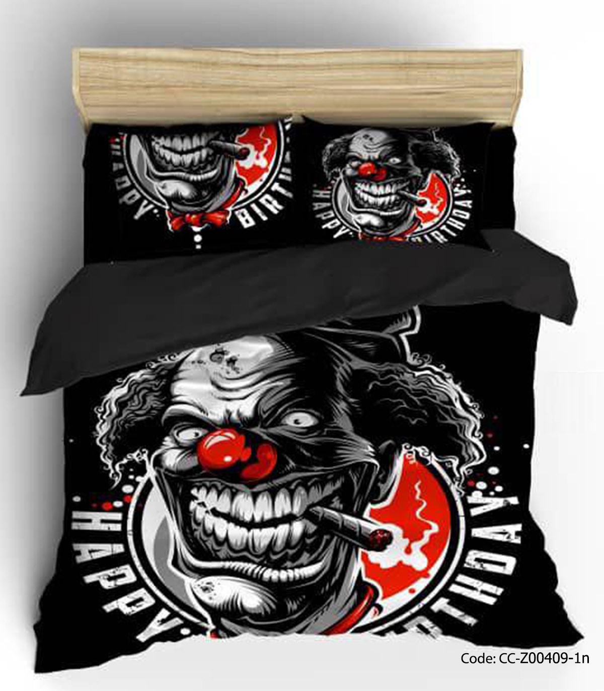 روتختی و ملحفه پسرانه مدل دلقک