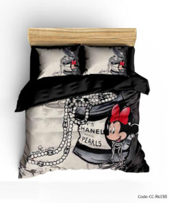 روتختی و ملحفه کشدار دخترانه مدل جواهر