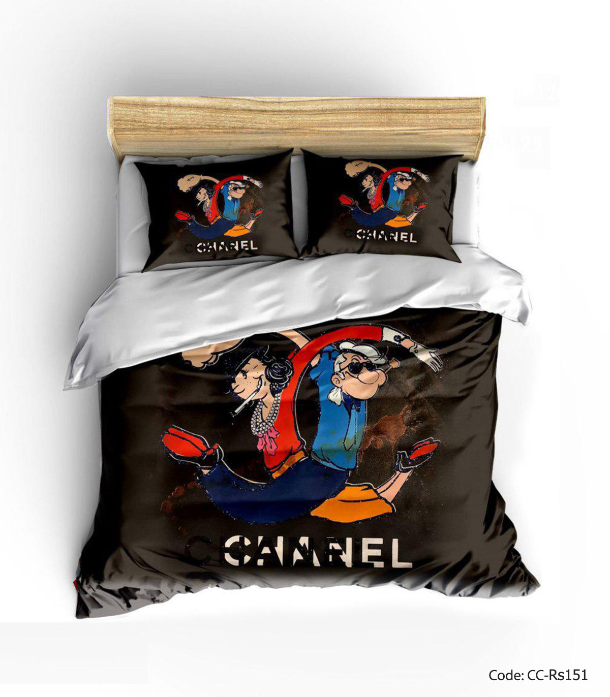 سرویس روتختی و ملحفه کشدار مدل ملوان زبل