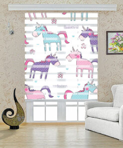 زبرا طرح یونیکورن مدل 1434