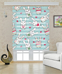 زبرا طرح LOVELY RABBIT مدل 1435