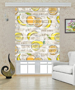 زبرا طرح میوه مدل 1601