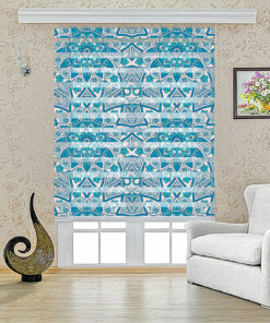 پرده زبرا طرح قرینه مدل 1702