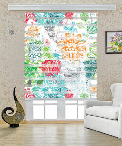 پرده زبرا طرح شیلا مدل 1229