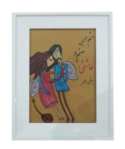 تابلو نقاشی دکوراتیو طرح لیلی و مجنون