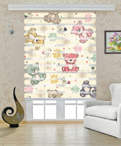 پرده زبرا طرح TEDDY مدل 1416