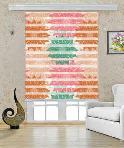 پرده کرکره ای زبرا طرح خورشید مدل 1221