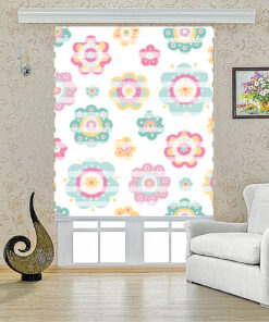 پرده کرکره ای زبرا طرح پر2 مدل 1206