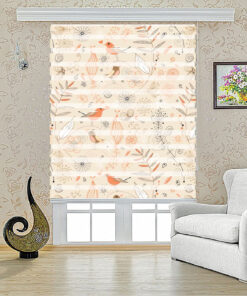 پرده زبرا طرح قناری مدل 1204