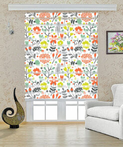 پرده کرکره ای زبرا طرح جنگل مدل 1214