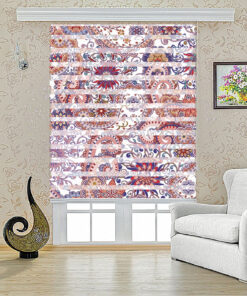 پرده زبرا طرح ترمه مدل 1004