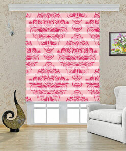 پرده زبرا طرح نسترن مدل 1013