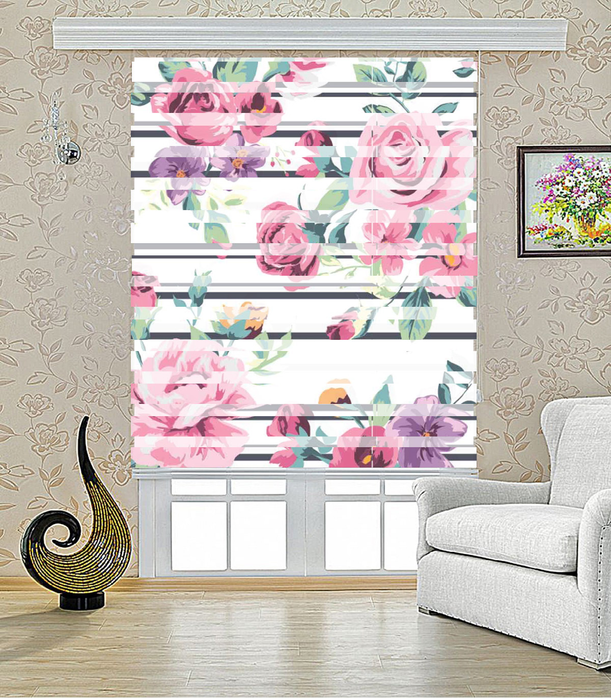 زبرا طرح راه راه مدل 1021