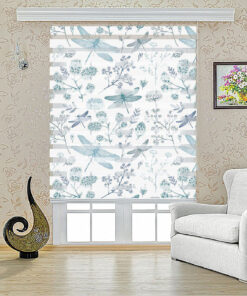 پرده زبرا طرح سنجاقک2 مدل 1213