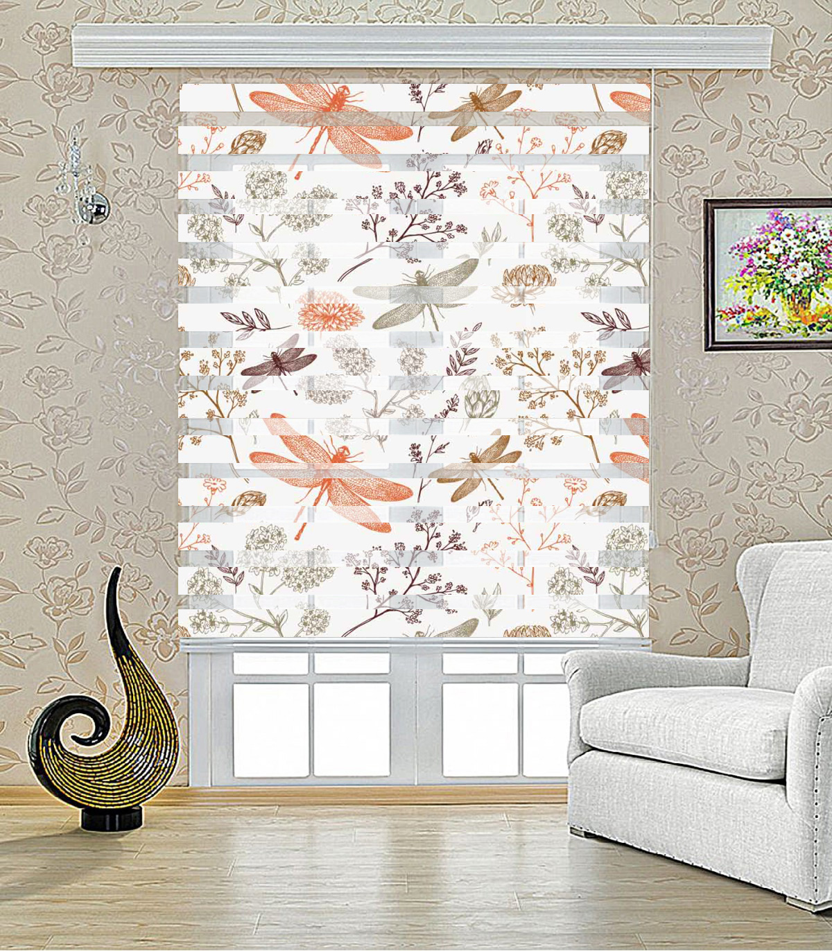 زبرا طرح سنجاقک مدل 1212