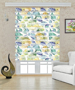 پرده کرکره ای زبرا طرح سرما مدل 1210