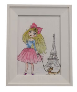 تابلو نقاشی دکوراتیو طرح ایفل