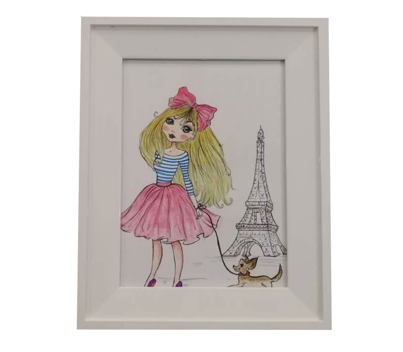 تابلو نقاشی دکوراتیو طرح ایفل