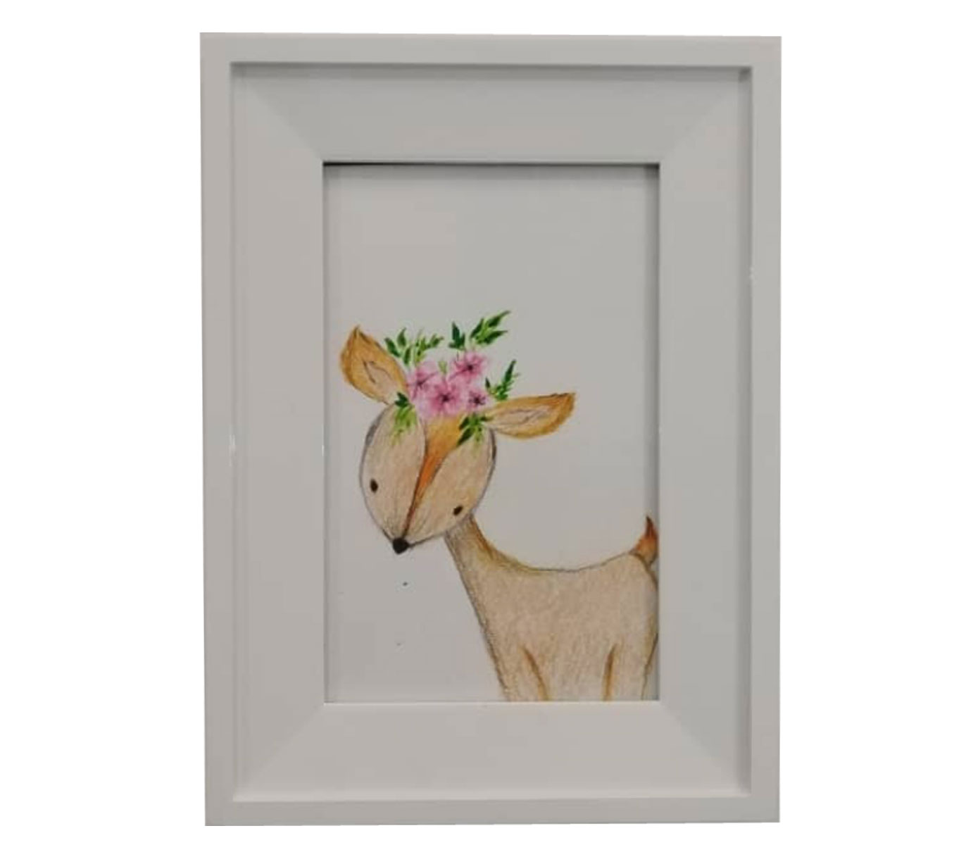 تابلو نقاشی دکوراتیو طرح آهو