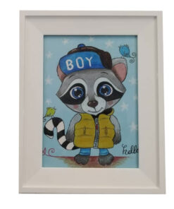 تابلو نقاشی دکوراتیو طرح boy