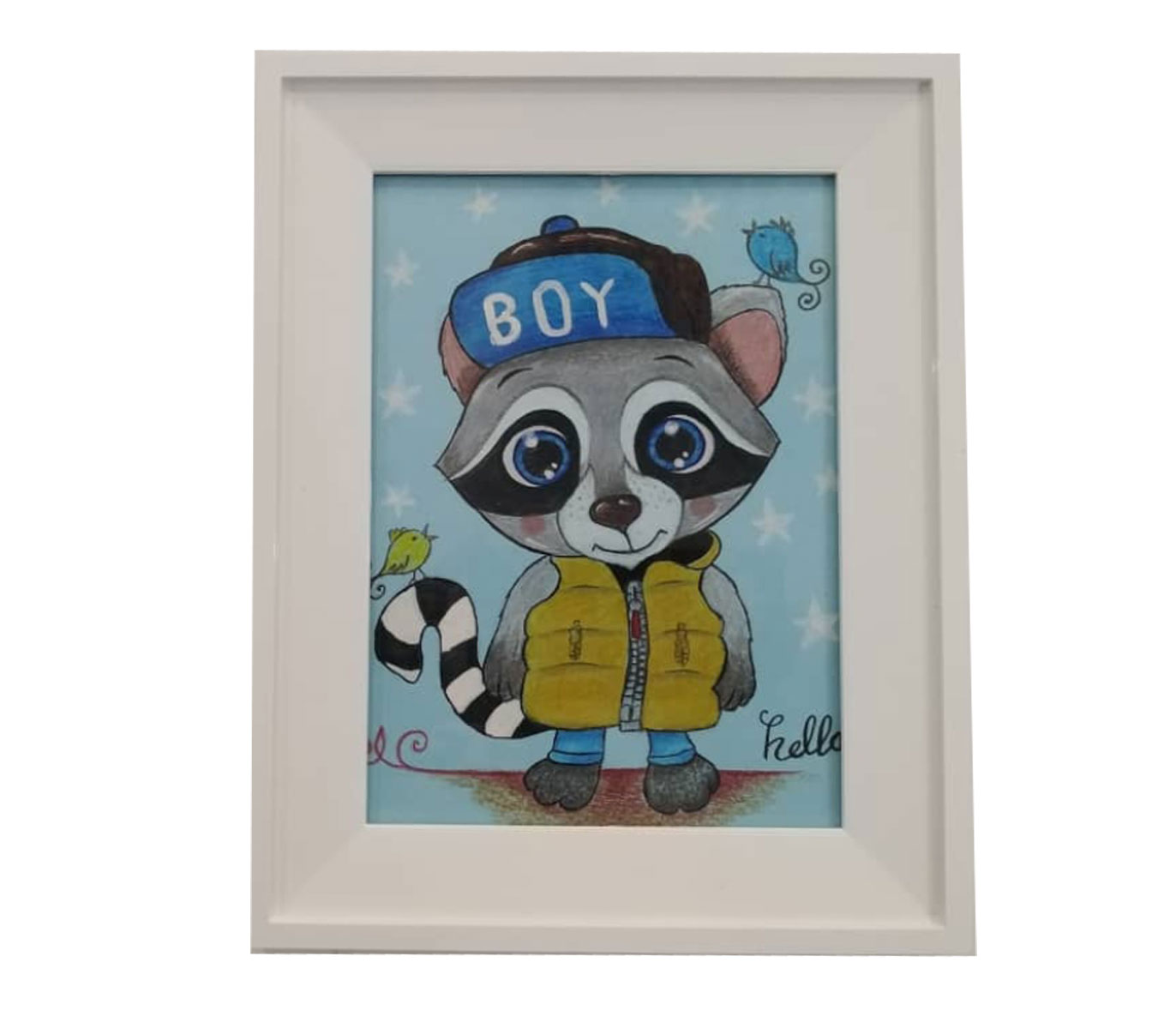 تابلو نقاشی دکوراتیو طرح boy