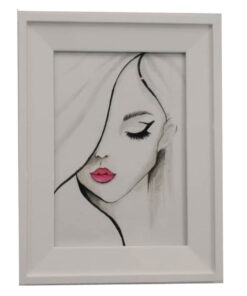 تابلو نقاشی دکوراتیو طرح چهره2