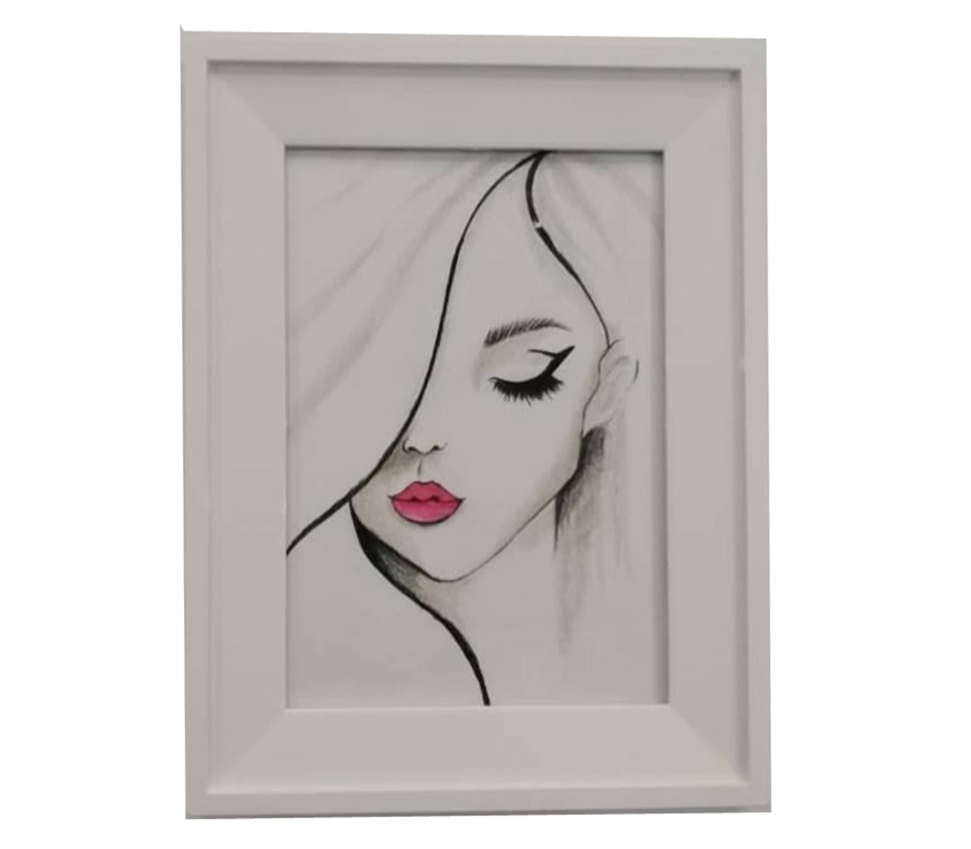 تابلو نقاشی دکوراتیو طرح چهره2